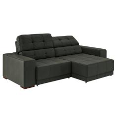 Sofá Retrátil E Reclinável 3 Lugares Lisboa 230Cm Verde