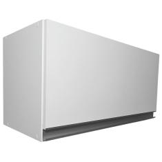 Armário aéreo basculante 60cm 100% MDF Branco para cozinha lavanderia montado
