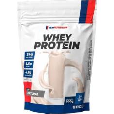 Whey Protein Concentrado 900g- New Nutrition, Natural