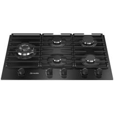 Cooktop Mueller 5 Bocas 77cm com Grade Dupla MCG5BM Bivolt