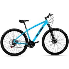 Bicicleta KSW XLT 100 aro 29 21 Vel Freio a Disco S14, Azul pantone, 1