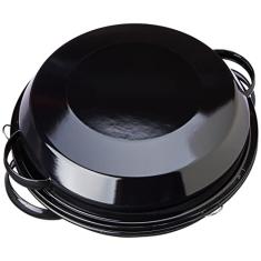 Churrasqueira Para Fogão 28 Esmaltada - Preta