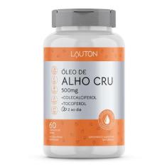 Óleo De Alho Cru - 60 Cápsulas - Lauton Nutrition