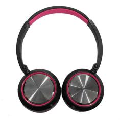 Fone De Ouvido Headphone On-ear Yoga Cd-46 Rosa E Preto CD-46