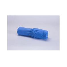 Lençol Avulso Cama Viúva 2,00mx1,10mx32cm 100% Algodão 200 Fios Ponto Palito Azul