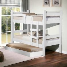 Beliche Versátil Letícia Branco Com Auxiliar Cambel