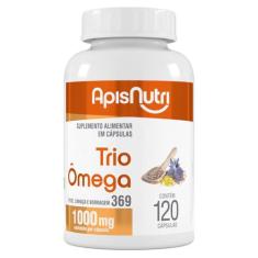 Trio Ômega 3, 6, 9 1000mg 120 Cáps - ApisNutri