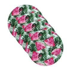 Sousplat Tropical Melancia - NSW, 4 Peças, Sem base