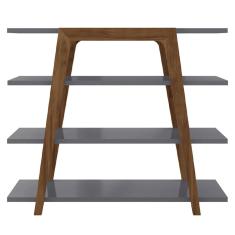 Aparador Buffet Retrô 4 Prateleiras Loft - Líder Design