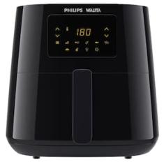 Fritadeira Elétrica Sem Óleo Air Fryer Philips Walita RI9270 XL 6,2L Digital – Preta