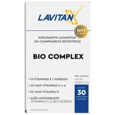 Lavitan X Bio Complex 30 Comprimidos - Cimed