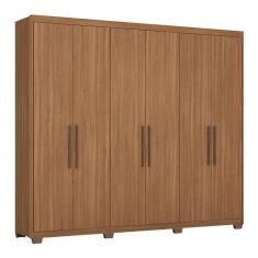 Guarda Roupa Casal Sumatra Com Pés Amêndola Touch - Demóbile