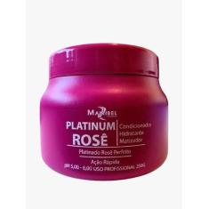 Máscara Matizadora Platinum Rosê Mairibel 250G