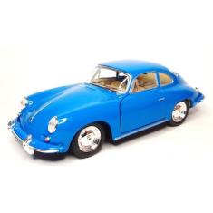 Carrinho Miniatura Porsche 356 B Carrera 2 Escala  1:32 (Azul) - Kinsm