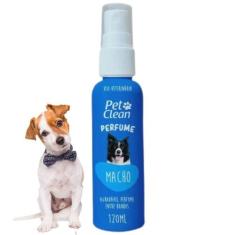 Kit 2 Perfume Colonia Pet Clean Macho Filhote Cachorro Gato - PetClean