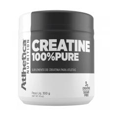 Creatina 100 Pure 300 Gramas  Atlhetica  Nota Fiscal
