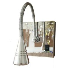 Arandela Articulada Led Cabeceira Cama Quarto Com Interruptor - MS Lum