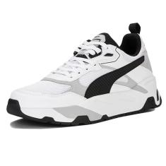 Tênis Puma Trinity White Black Light Gray-Unissex