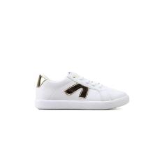 Tênis Infantil Ortopasso New Stars 97546 28/32 Branco/Ouro-Feminino
