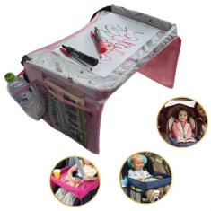 Mesa Mesinha Portátil Para Cadeirinha carro e carrinho Crianças bebê D