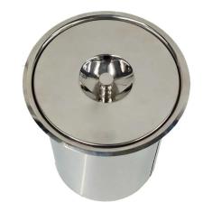 Lixeira De Embutir Pias E Bancadas Inox 5 Litros Floresta