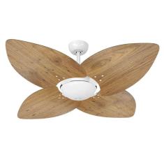 Ventilador De Teto Volare Office Dunamis Rádica Freijó 110V