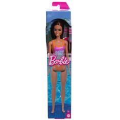 Boneca - Barbie - Praia com Maio Laranja MATTEL