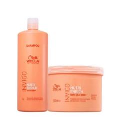 Kit Invigo Nutri Enrich Shampoo e Máscara - Wella - Wella Professional