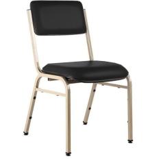Cadeira Empilhável para Auditórios Linha Hotel Smart Preto