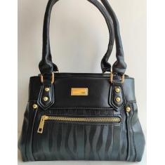 Bolsas Femininas  Bolsas Transversais e de Ombro - 2Bolsos, Preto