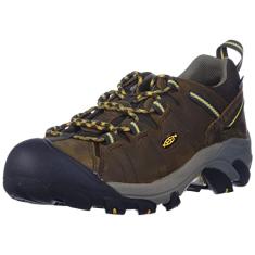 KEEN Tênis de caminhada masculino Targhee II, Cascade marrom/amarelo dourado, 7
