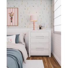 Cômoda 4 Gavetas Madeira Maciça Madma ArteMobili - P&C ArteMobili