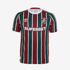 Camisa Masculina Umbro Fluminense Of.1 2025 Torcedor-Masculino