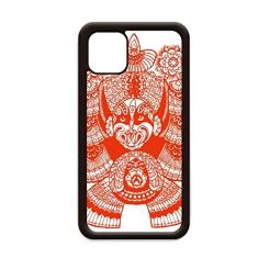 Capa vermelha de ópera de Pequim para iPhone 12 Pro Max para Apple Mini Mobile Case