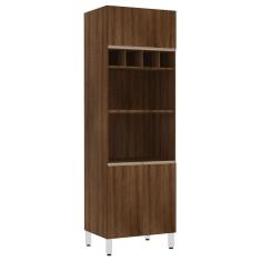 Paneleiro Jade 70 cm Duplo Nicho 3 Portas Luciane