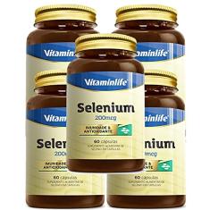 Kit 5X Selenium - 60 Cápsulas - Vitaminlife