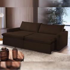 Sofá Cama Retrátil e Reclinável 180cm Marselha