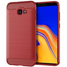 Capa para Samsung Galaxy J4 Prime, sensação macia, proteção total, anti-arranhões e impressões digitais + capa de celular resistente a arranhões para Samsung Galaxy J4 Prime