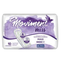 Absorvente Miss Moviment Maxi 10 Unidades