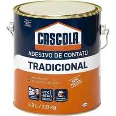 Cola Contato Cascola Tradicional sem Toluol 2,8Kg - Cascorez