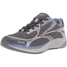 Propét Tênis esportivo feminino One Lt, Lavanda/cinza, 13 Wide