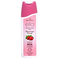 Ella Sabonete Íntimo Líquido Aromático 200Ml Sofisticatto, MORANGO FRE
