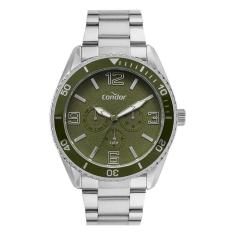Relógio Condor Masculino Co6P79Ae/3V Multifunção Prateado