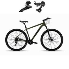 Bicicleta Aro 29 KSW XTL 100 24 Velocidades MTB Alumínio Freios a Disc