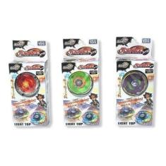 Kit 6 Beyblade Metal Tornado Fusion + 4 Lançadores + Maleta - Lianfa T