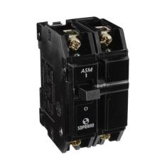 Disjuntor Nema Bipolar 30A Soprano, Preto