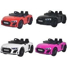 Mini Carro Elétrico Infantil Audi R8 Spyder 12V Luz Som Com Controle