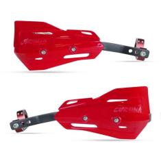 Proteção Mão Corona 22mm 28mm 31mm Alma Alumínio Preto Modelo 9 - Coro