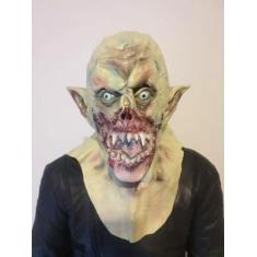 Fantasia Máscara Látex Zumbi Vampiro Festa Halloween Terror - MHR