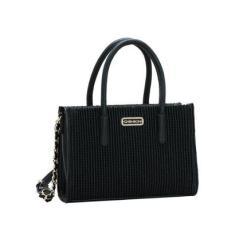 Bolsa Feminina Chenson de Mão Tiracolo Textura Soft Original-Feminino